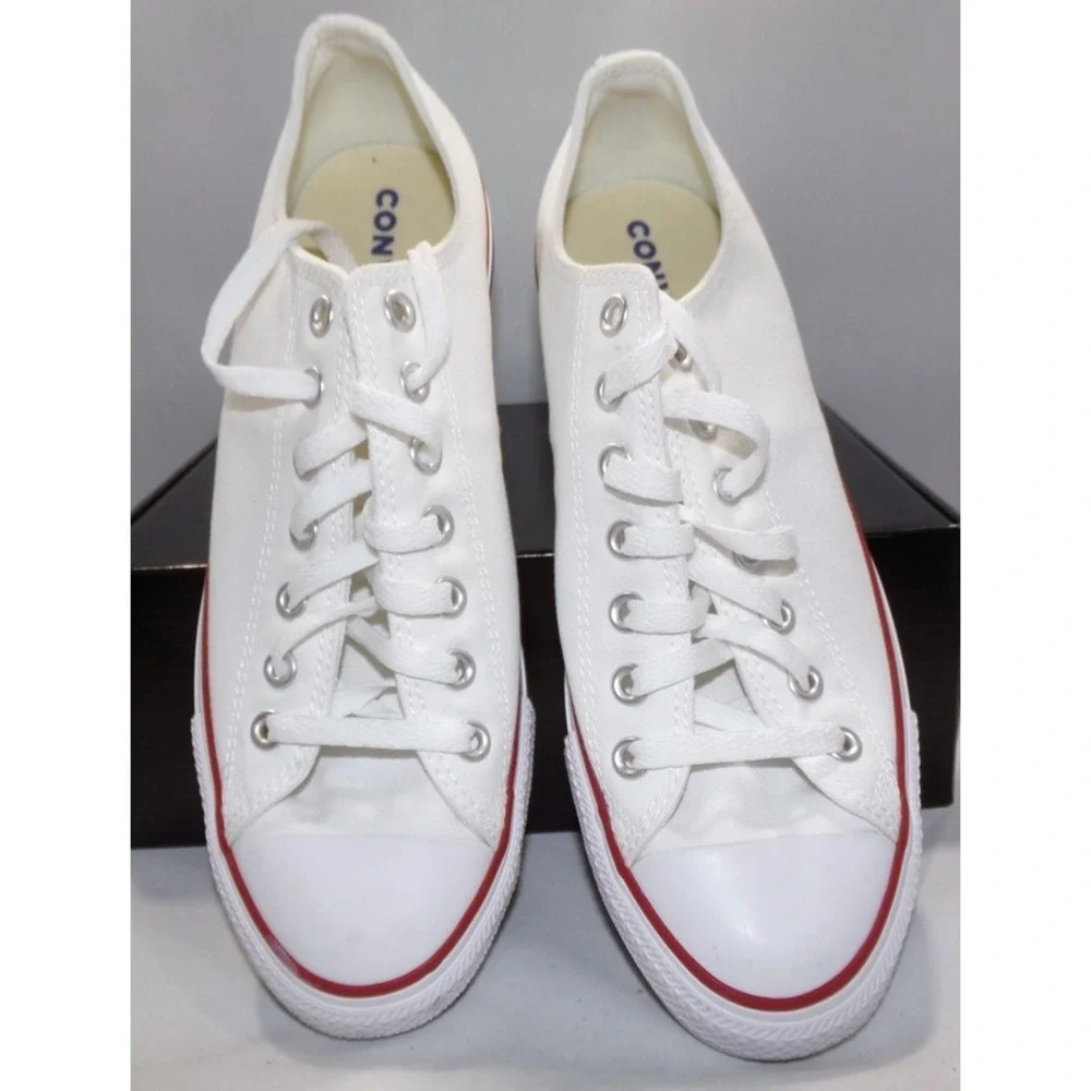 Converse Chuck Taylor All Star Classic Low Top sneaker in Optical White,Size 5.5 - Picture 6 of 9